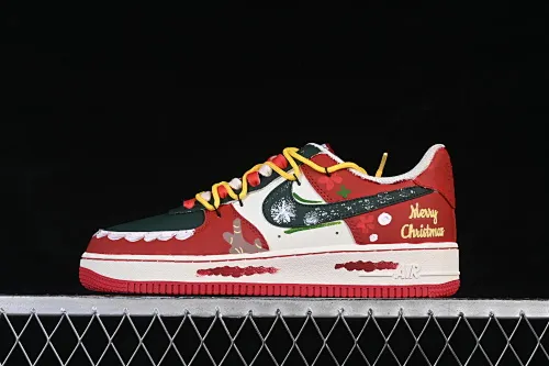 All categories Nk Air Force 1 Air Force series Nk Air Force 1 Low Air Force low-top Nike Air Force 1'07 Low "Christmas Frosting" Hand-painted graffiti Christmas frosting Air Force 1 low-top casual sneakers SD1990-101